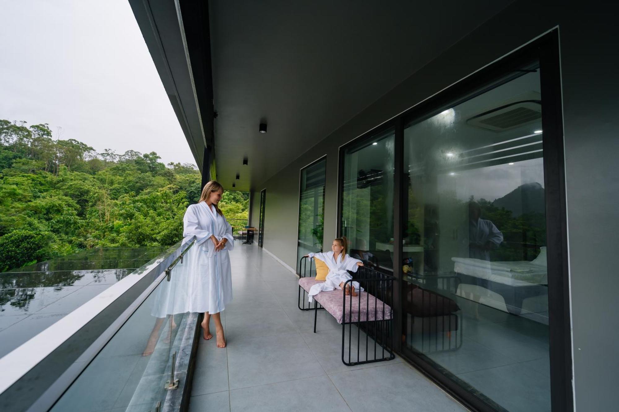 The Bluestone Lodge ห่าซาง ภายนอก รูปภาพ